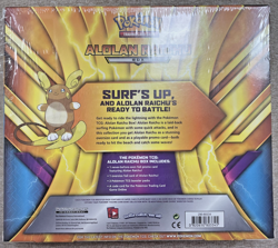 Pokemon TCG Alolan Raichu Collection Box SEALED | Roaring Skies & Sun Moon Packs - Image 2