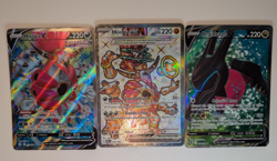 3 Full art pokemon cards V/ex - Image 3