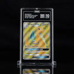 2018 Pokemon SM Dragon Majesty 67/70 Dragonite GX Full Art UR TAG 10 (974) - Image 1