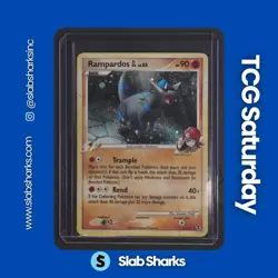2009 POKEMON PLATINUM RISING RIVALS #11/111 RAMPARDOS HOLO - Image 1