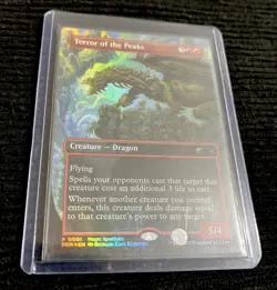 Terror of The Peaks MTG ATL Spotlight Top 128 Foil Promo Magic The Gathering ⭐ - Image 1