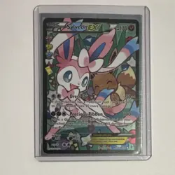 Pokemon Sylveon EX Full Art Ultra Rare Holo RC32-32 Radiant Collection - Image 1