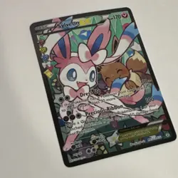 Pokemon Sylveon EX Full Art Ultra Rare Holo RC32-32 Radiant Collection - Image 4