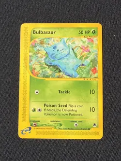 Pokemon TCG Bulbasaur Expedition Base Set, Card 94/165, Regular Common NM - Image 1