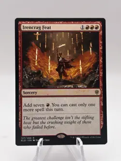 Irencrag Feat 127/269 Throne of Eldraine ELD MTG NM - Image 1