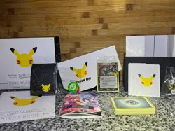 2021 Pokemon Celebrations Elite Trainer Box – Greninja Promo Sealed – No Booster - Image 1