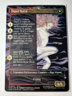 Terra, Magical Adept (Borderless) Final Fantasy Regular Magic The Gathering - Image 2