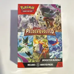 Pokemon Scarlet & Violet Paldea Evolved Booster Bundle 6 Packs English TCG - Image 1