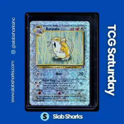 2002 POKEMON LEGENDARY COLLECTION #61/110 RATICATE REVERSE HOLO - Image 1