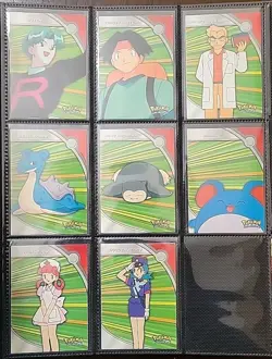 NM-HP COMPLETE Set 2000 Topps Pokemon Series 1, & 3 Heros & Villains HV1 - HV17 - Image 4
