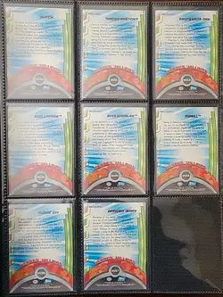 NM-HP COMPLETE Set 2000 Topps Pokemon Series 1, & 3 Heros & Villains HV1 - HV17 - Image 5