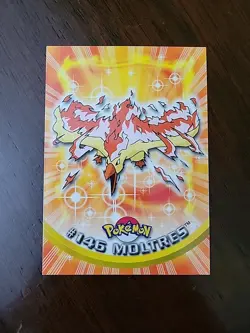 NM! Pokemon Moltres #146 Topps Series 3 Blue Logo Tv Animation Edition - Image 1