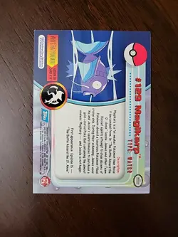 LP! Topps Pokemon Magikarp 129 Series 3 Blue Logo Non Holo TV Animation Edition - Image 2