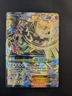 Mega Steelix EX 109 XY Steam Siege Pokemon - Image 1