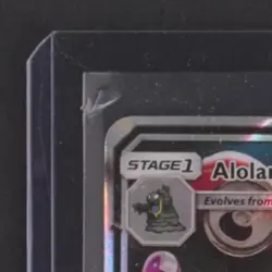 2017 POKEMON SUN & MOON BURNING SHADOWS ALOLAN MUK GX #84/147 - Image 3