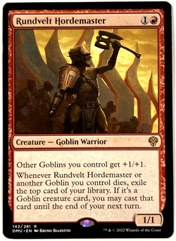 MTG Rundvelt Hordemaster Dominaria United 142/281 NM - Image 1