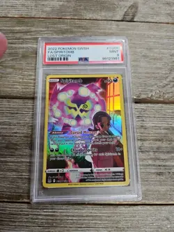 PSA 9 2022 Pokemon SWSH FA/Spiritomb Lost Origin #TG09 - Image 1