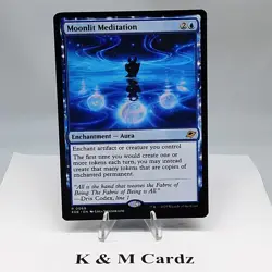 MTG - Edge of Eternities - Moonlit Meditation - 0069 - NM - Playset x4 - Image 1