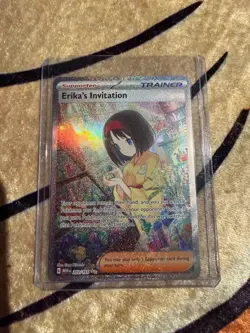 Erika's Invitation 203/165 Special Illustration Rare 151 Pokemon Near Mint - Image 1