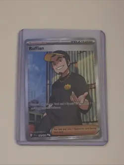 Pokemon TCG Ruffian 181/159 Ultra Rare Full Art Holo Journey Together JTG - Image 1