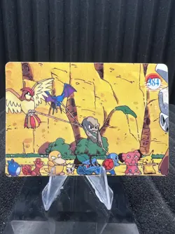 Pokemon Vintage Pocket Monsters Vending HOLO Prism Sticker 1999 Nintendo Japan - Image 2