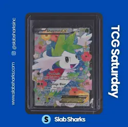 2013 POKEMON B&W LEGENDARY TREASURES RADIANT COLLECTION #RC21/RC25 SHAYMIN EX - Image 1