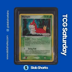 2006 POKEMON EX LEGEND MAKER WURMPLE REVERSE HOLO STAMPED #70/92 - Image 1