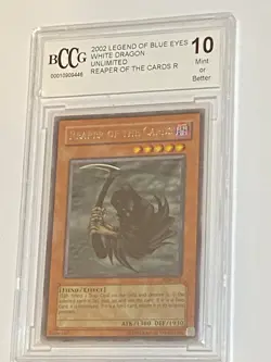 2002 Yu-Gi-Oh LOB #071 Rare Reaper of the Cards BCCG 10 - Image 2