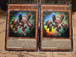 Yu-Gi-Oh 2 Beta The Electromagnet Warrior Structure Deck Yugi Muto SDMY-EN002 LP - Image 1