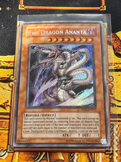 Secret Rare Evil Dragon Ananta PP02-EN017 Premium Pack 2 | LP - Image 1