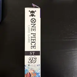 Brand New Sealed One Piece TCG: Purple/Black Monkey D. Luffy Deck ST-26 English - Image 2