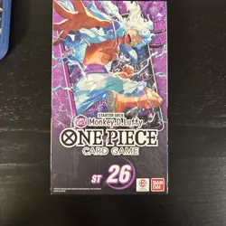 Brand New Sealed One Piece TCG: Purple/Black Monkey D. Luffy Deck ST-26 English - Image 5