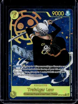 2025 One Piece Royal Blood OP10 Trafalgar Law Secret Rare Alt Art #OP10-119 - Image 1