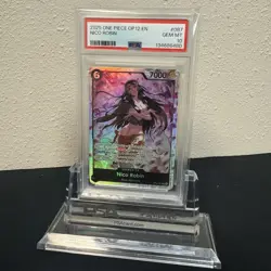 Nico Robin Super Rare OP12 087 Legacy of The Master One Piece PSA 10 GEM ENGLISH - Image 1