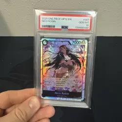 Nico Robin Super Rare OP12 087 Legacy of The Master One Piece PSA 10 GEM ENGLISH - Image 4