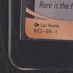 2025 DISNEY LORCANA TCG DISNEY CHALLENGE PROMO #9/C2 DRAGON FIRE - Image 4