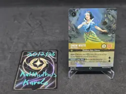 Snow White Well Wisher 206/204 (Enchanted) Disney Lorcana Rise of the Floodborn - Image 1