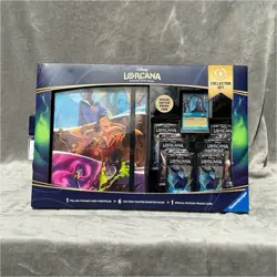Disney Lorcana First Chapter Collector Set Box Booster Maleficent English - Image 1