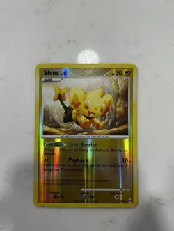 Shinx 2009 SH12 Shiny Reverse Holo Rare Arceus Pokemon TCG Card MP - Image 1