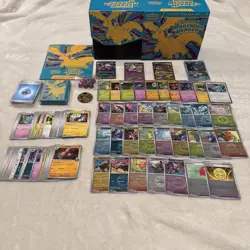 Pokemon Ascended Heroes Opened ETB 115+ Bulk Cards! Holo Rare+Reverse Holo+MAR - Image 1