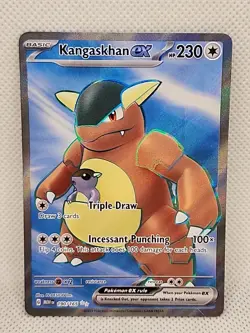 Kangaskhan EX 190/165 Scarlet & Violet 151 Ultra Rare Full Art 2023 Pokemon Card - Image 1