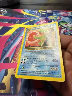* DAMAGED* Politoed #27/75 Neo Discovery WOTC Rare Pokemon Card - Image 3