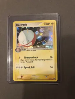 ELECTRODE 27/106 HOLO STAMPED ⚡EX Emerald Pokemon Card LP 2005 - Image 1