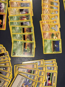 Vintage Pokemon TCG Bulk Lot - 100+ Cards Base Set through Gym Challenge - Image 5
