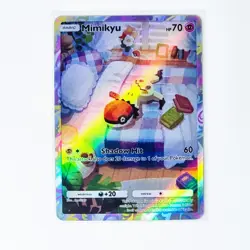 Mimikyu Pocket Custom Card TCG Holo Full Art Promo-A - Image 1