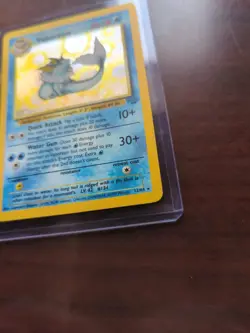 Pokemon TCG Vaporeon Holo Rare Card 12/64 Jungle LP - Image 3