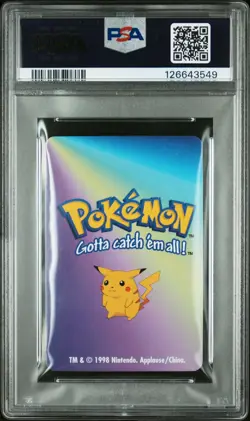 1998 KFC POKEMON CARD GAME 95 ONIX PSA 6 - Image 2