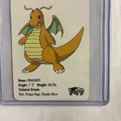 1998 KFC Dragonite #149 Vintage Card LP Pokemon TCG - Image 4