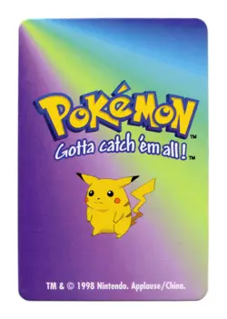 Pikachu #25 KFC Pokemon mini card promo 1998 - Image 2