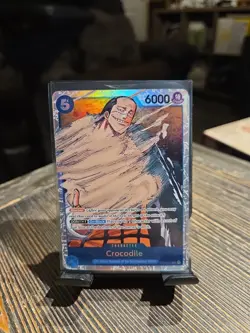 ST03-003 Crocodile Super Rare Foil One Piece TCG Card NM-Mint - Image 1